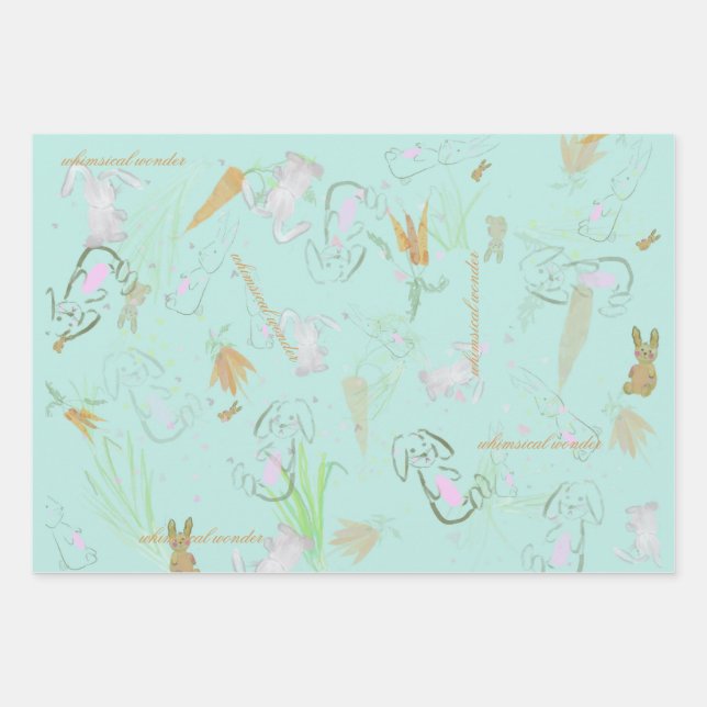 Feuille De Papier Cadeau Whimsical Wonder (Devant 3)