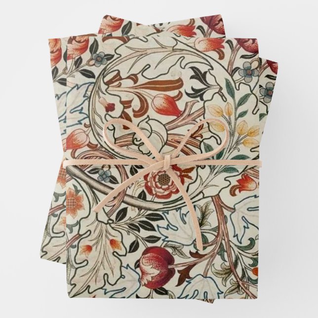 Feuille De Papier Cadeau William Morris (En situation)