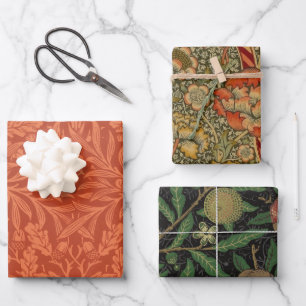 Feuille De Papier Cadeau William Morris Acorn Fond d'écran Nature Design