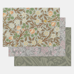 Feuille De Papier Cadeau William Morris Clover Fleur botanique
