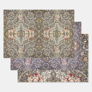 Feuille De Papier Cadeau William Morris Honeysuckle Design