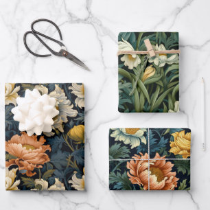 Feuille De Papier Cadeau William Morris Inspiré 2