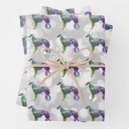 Feuille De Papier Cadeau Windhound Silken