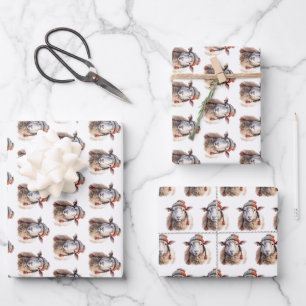 Feuille De Papier Cadeau Wonderland