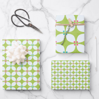 Feuille De Papier Cadeau wrapping paper trio
