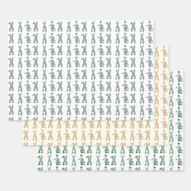 Feuille de papier d'emballage - Queue de papier bl (Lot)