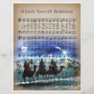 Feuille De Papier Musique Art-O Petite Ville De Be