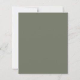Feuille de papier personnalisée vert mousse