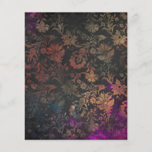 Feuille de papier pour album gothique Vintage vict