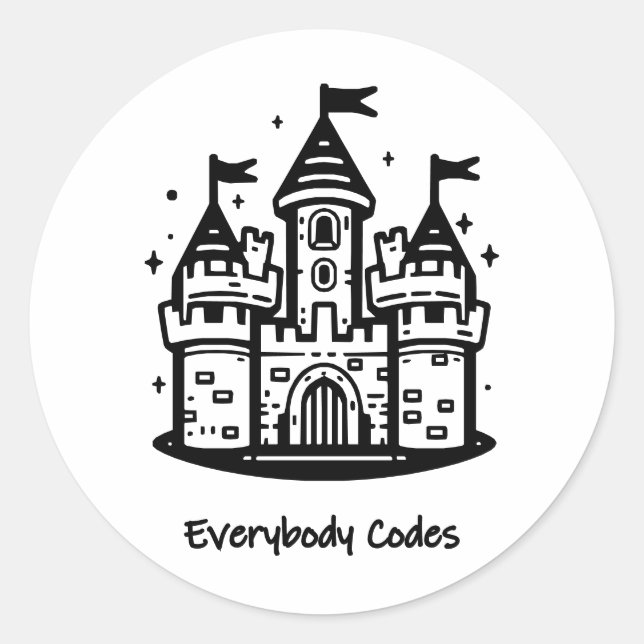 Feuille de stickers Kingdom of Algorithmia (Devant)