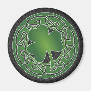 Feuille de trèfle - aimant du jour de St Patrick