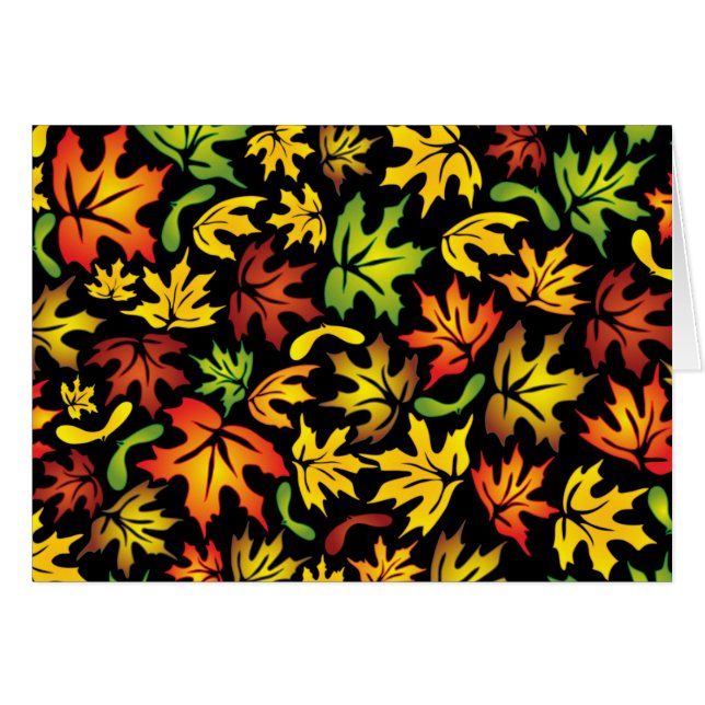 feuille d'érable (Devant horizontal)