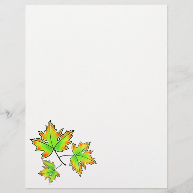 Feuille d'érable (Devant)