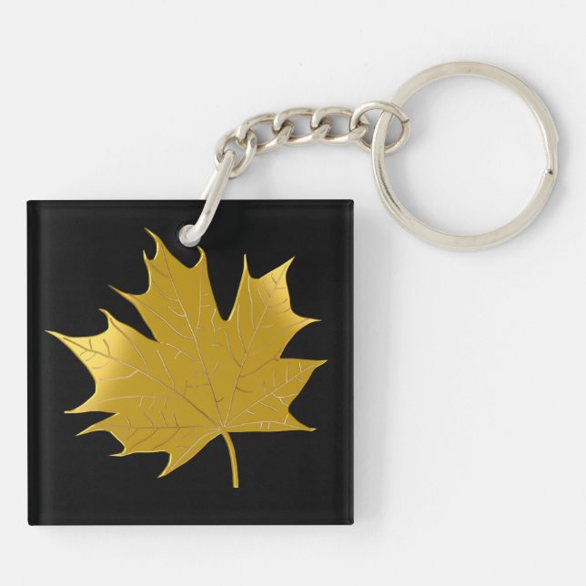 Feuille d'érable dorée (Dos)