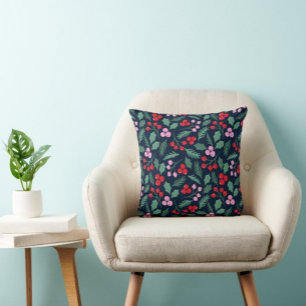 Feuille d'impression moderne Coussin décoratif