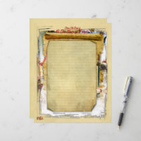 Feuille papier American Patriot stationnaire 8,5x1