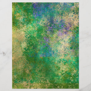 Feuille papier papier pour le bloc-notes Peacock A