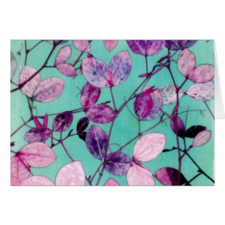 Feuille sauvage de pois doux