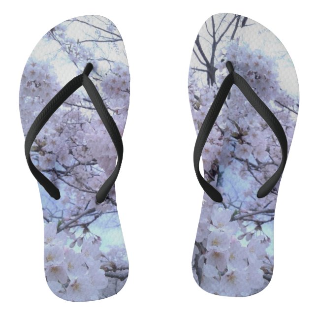 Feuilles à tongs florales en fleur de cerisier Sak (Semelle)