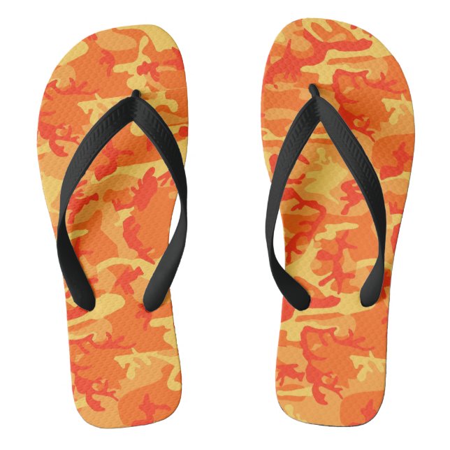Feuilles à tongs orange (Semelle)