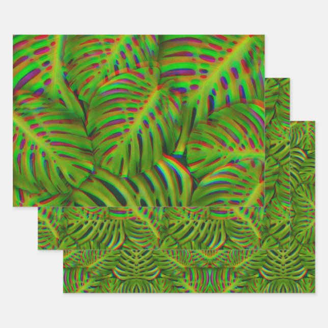 Feuilles arc-en-ciel (Lot)