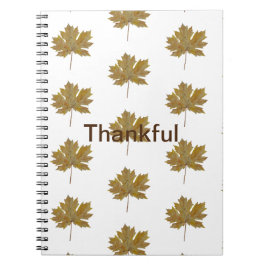 Feuilles d'automne aquarelle Carnet photo spirale