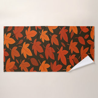 Feuilles d'automne Boho Orange