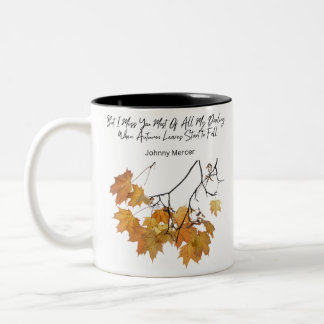 Feuilles d'automne Citer café Mug