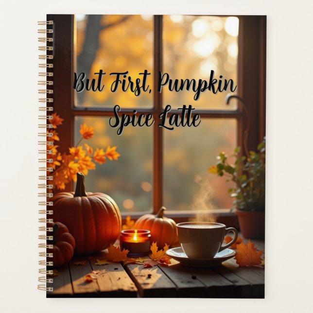 Feuilles d'automne citrouille cosy (Édition saison (Devant)