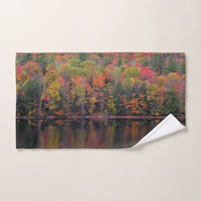 Feuilles d'automne Couleur de chute Serviette à ma (Serviette à main)