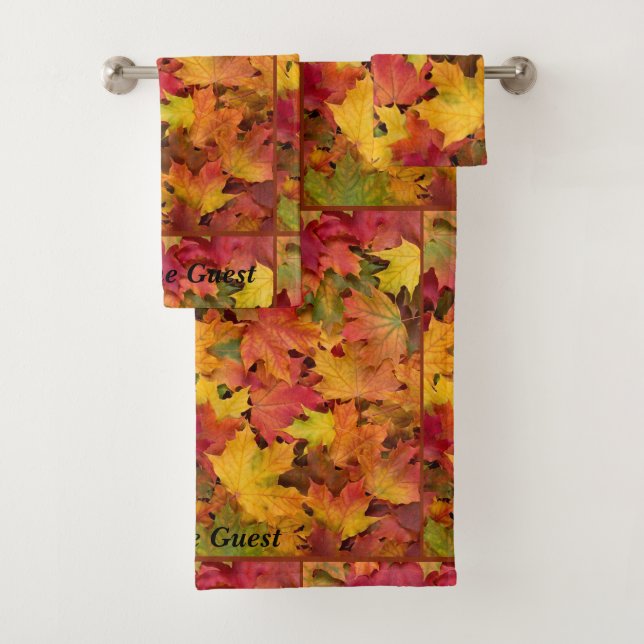 Feuilles d'automne Couleurs d'automne Invité Perso (En situation)