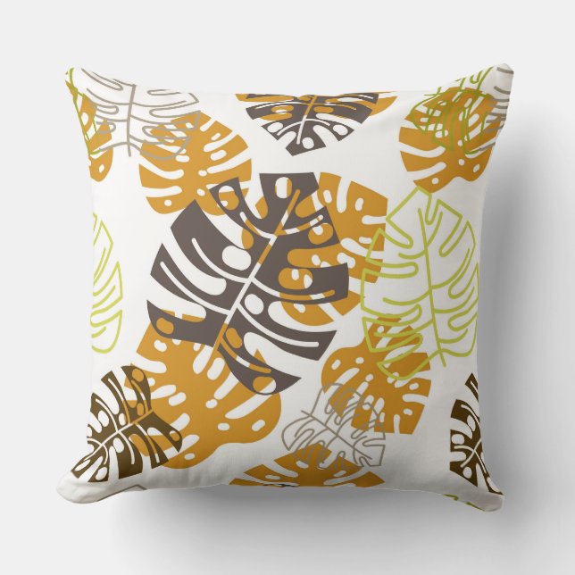 feuilles d'automne coussin (Recto)