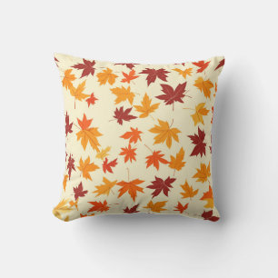 Feuilles d'automne Coussin décoratif