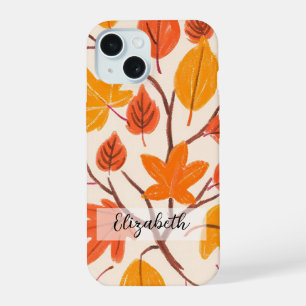 Feuilles d'automne dessinées à la main