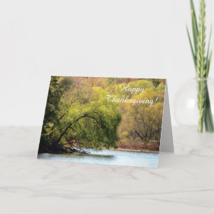 Feuilles d'automne en NJ - Carte d'action de grâce