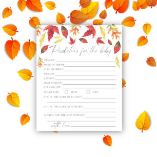 Feuilles d'automne - Prédictions et conseils pour 