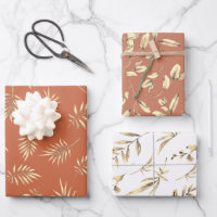 Feuilles d'automne Terracotta