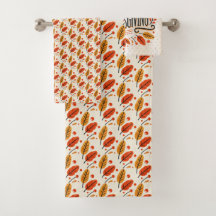 Feuilles de automne orange bon thanksgiving