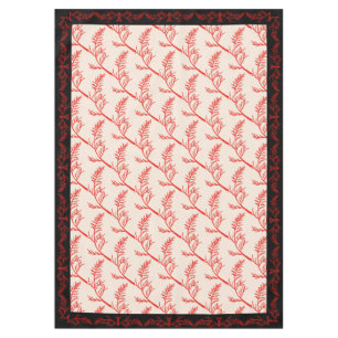 Feuilles de cèdre sur une nappe