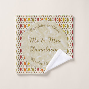 Feuilles de chêne et Acorns Automne Mariage d'auto