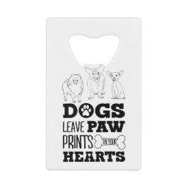 Feuilles de chien Empreintes de pattes sur votre c