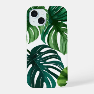 Feuilles de Monstera   Aquarelle Moderne Simple