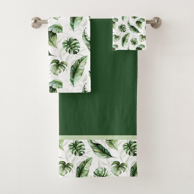 Feuilles de Monstera de la Jungle tropicale (En situation)