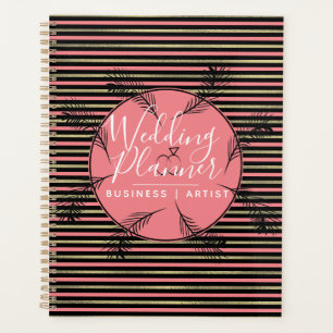 Feuilles de palme Tropical Foil Stripes Mariage
