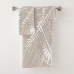 Feuilles de palmiers beiges mous #1 #tropical #wal