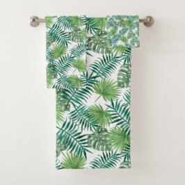 Feuilles de palmiers verts modernes