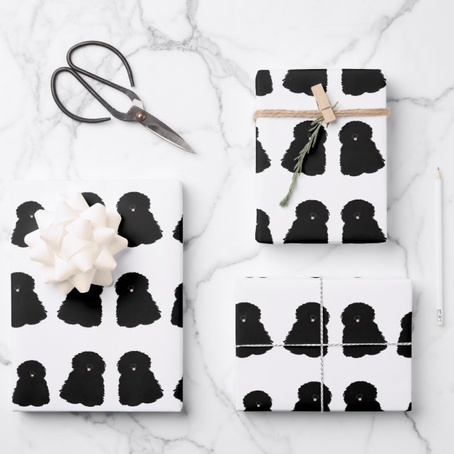 Feuilles de papier à envelopper Puli (Recto)