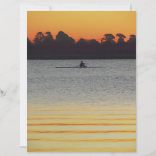 Feuilles de papier Calme du lac Wendouree avant la