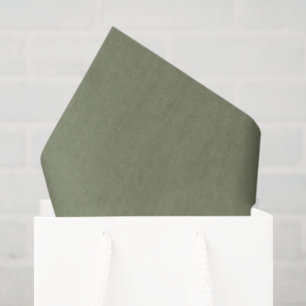 Feuilles de papier de soie Chroma Textura - Sauge