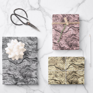 Feuilles de papier d'emballage : Collection d'écor